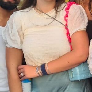 White summer top